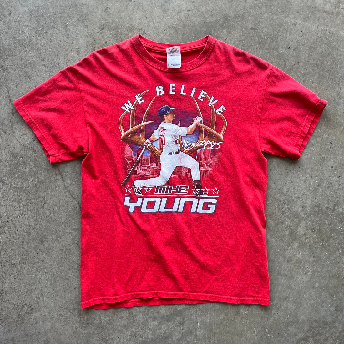 M 00s Mike Young Rangers Tee