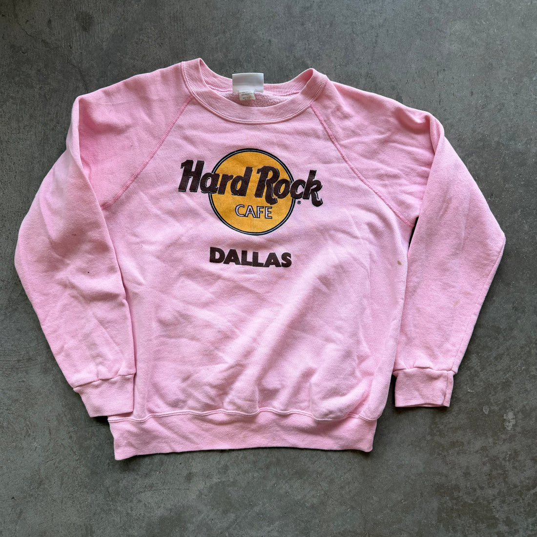 L 90s Hard Rock Dallas Crewneck