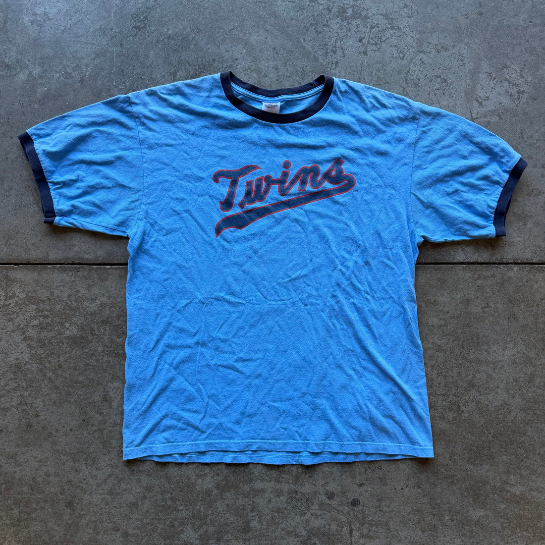 XL 00s Twins Ringer Tee