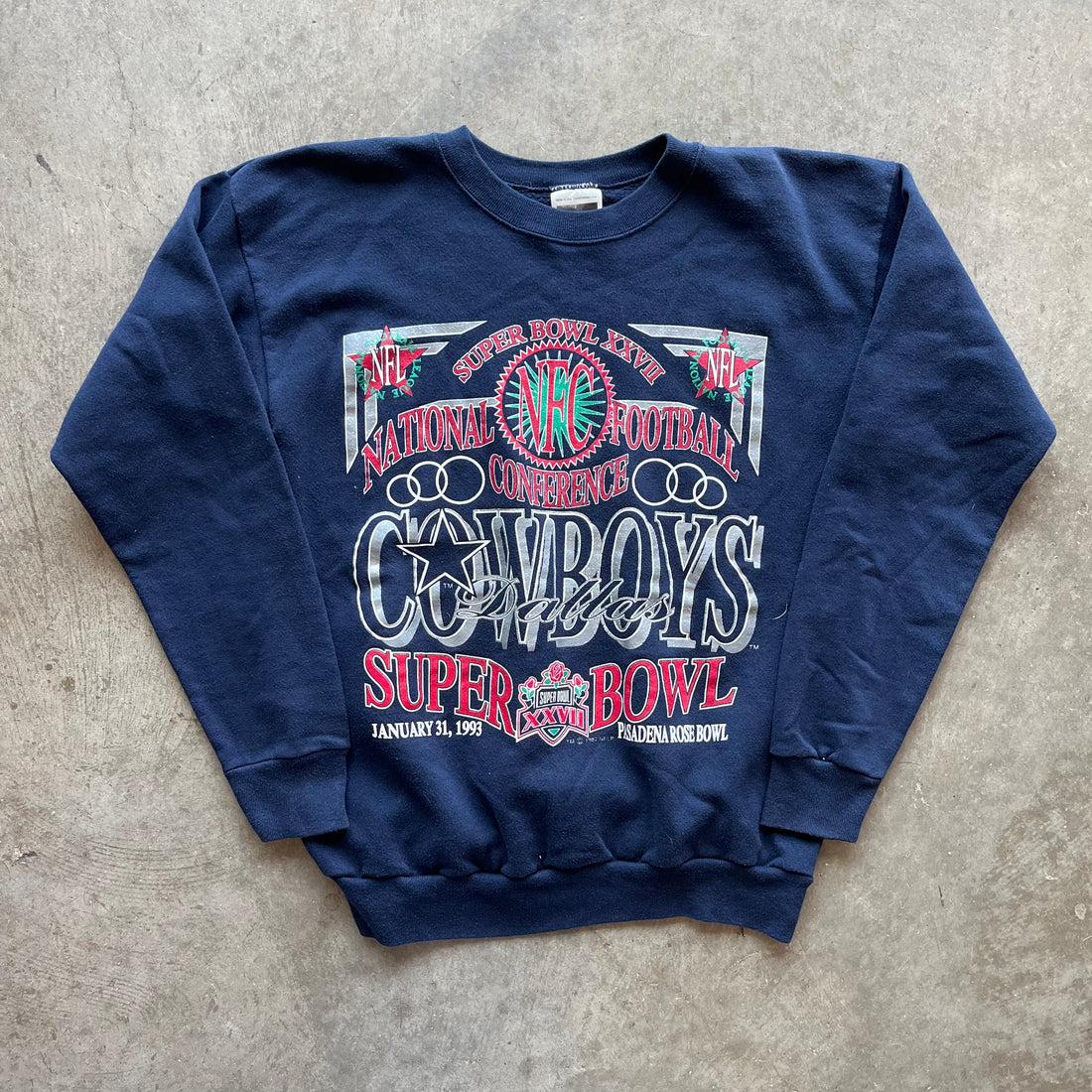 L 93 Cowboys Crewneck