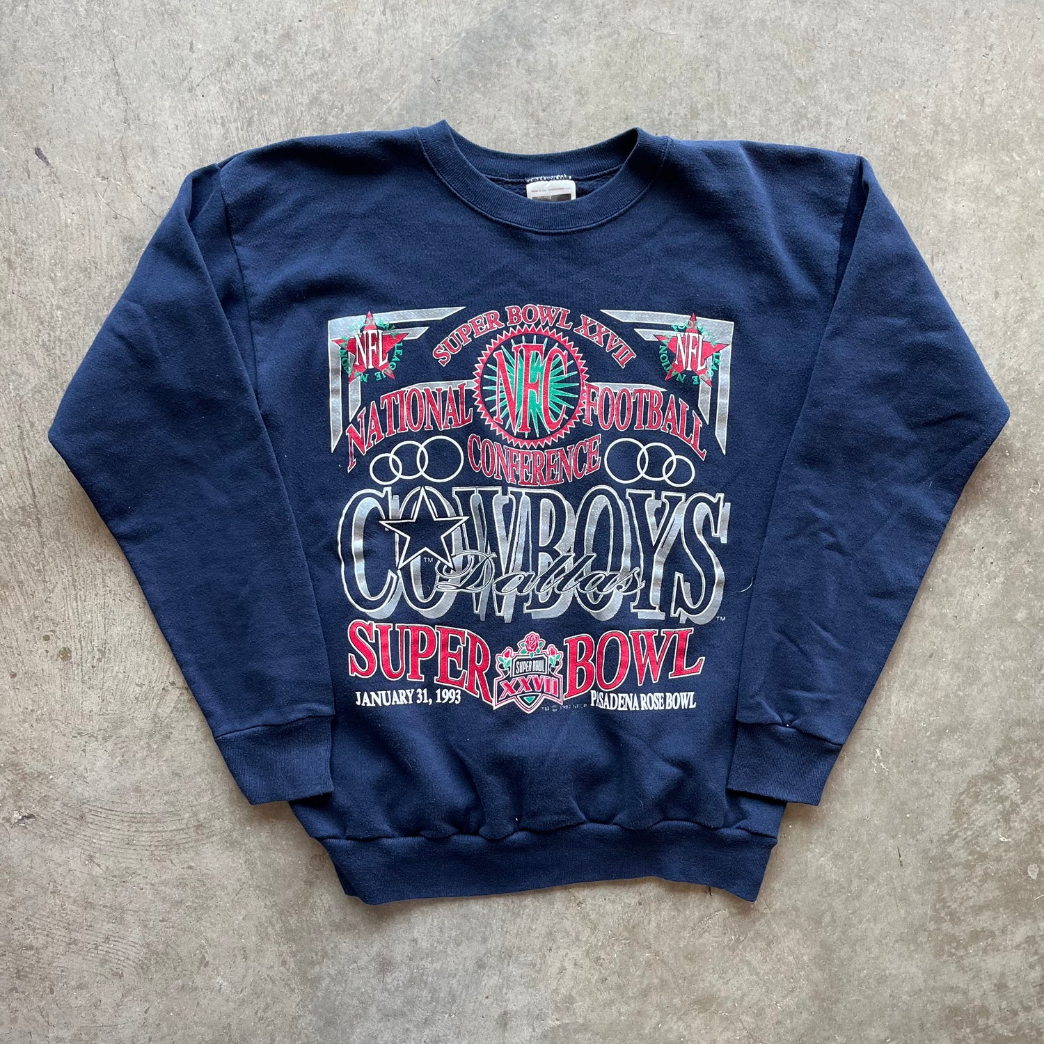 L 93 Cowboys Crewneck