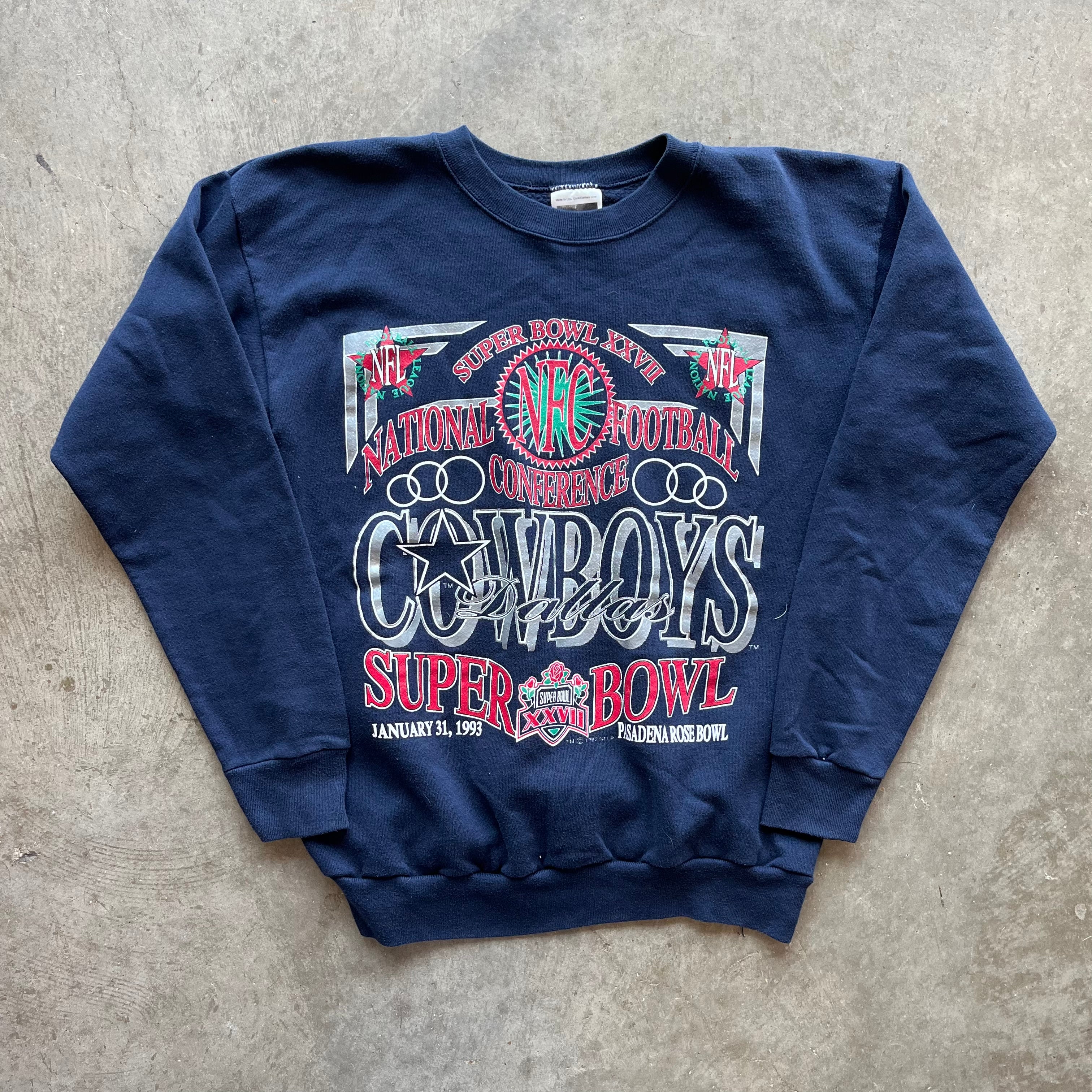 L 93 Cowboys Crewneck