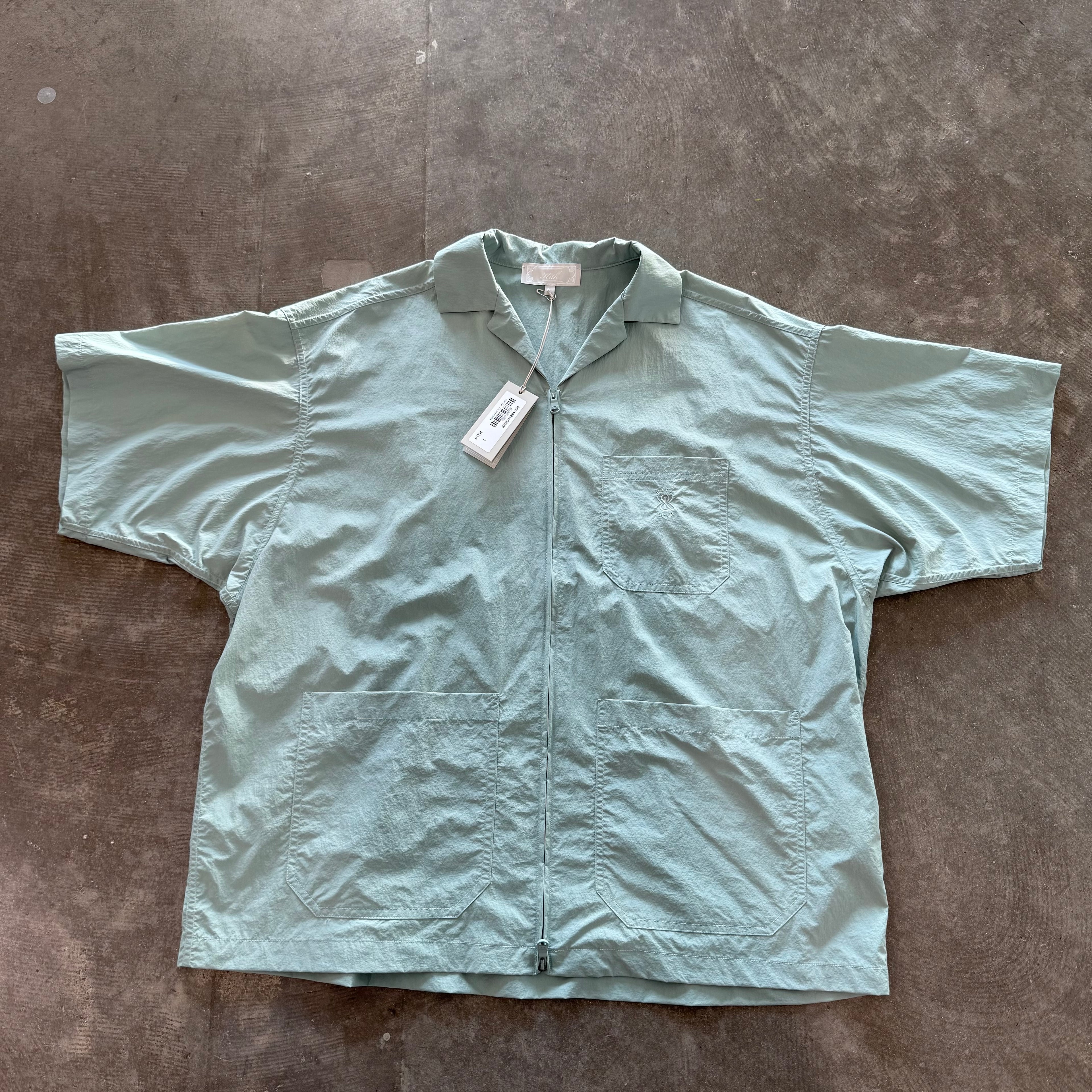 L Kith Kaydin Full Zip Green