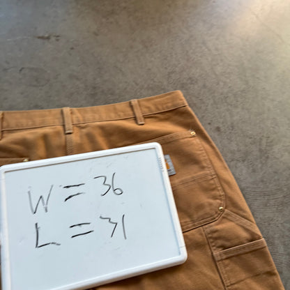 36x31 Faded Carhartt Double Knees