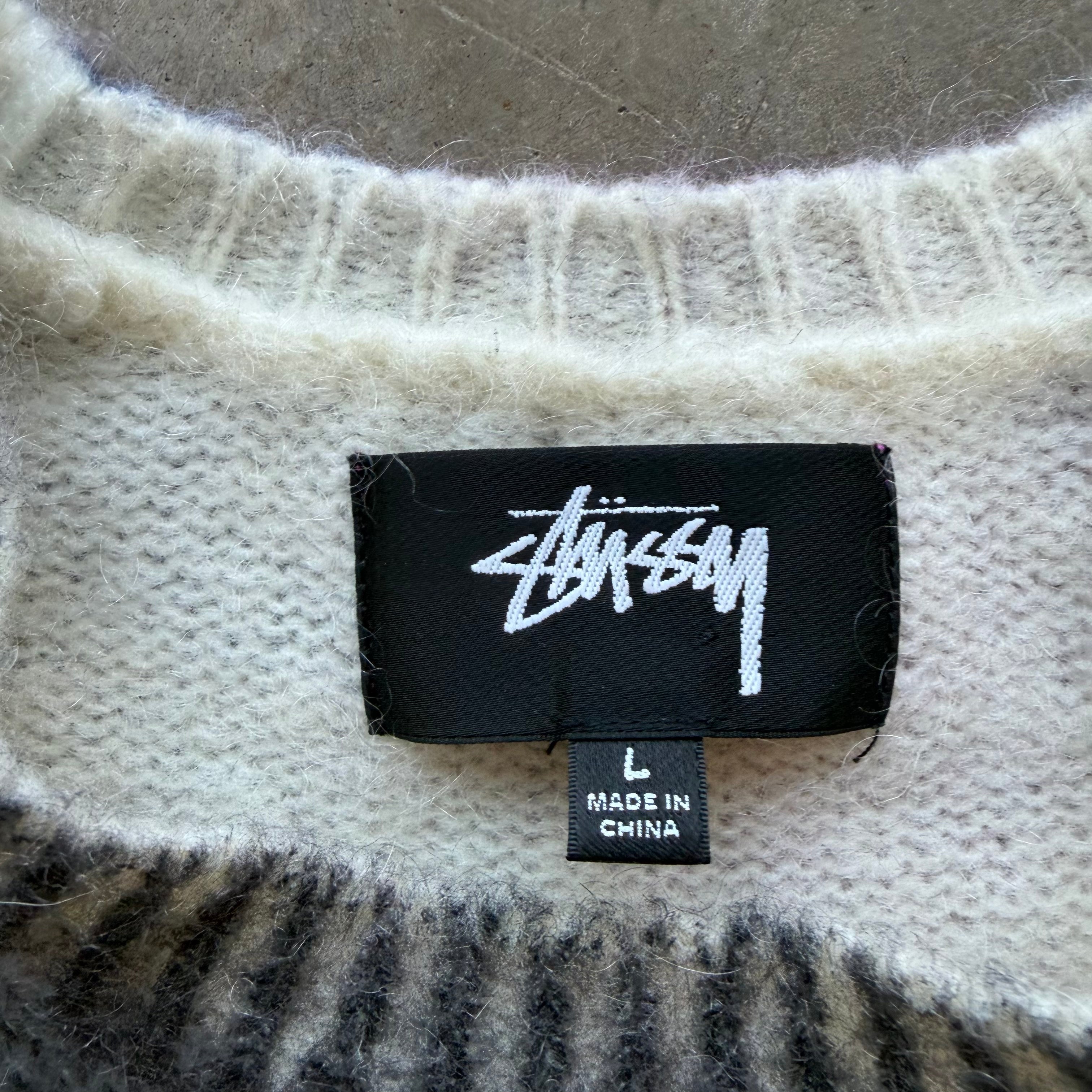 L Stussy Graffiti Sweater