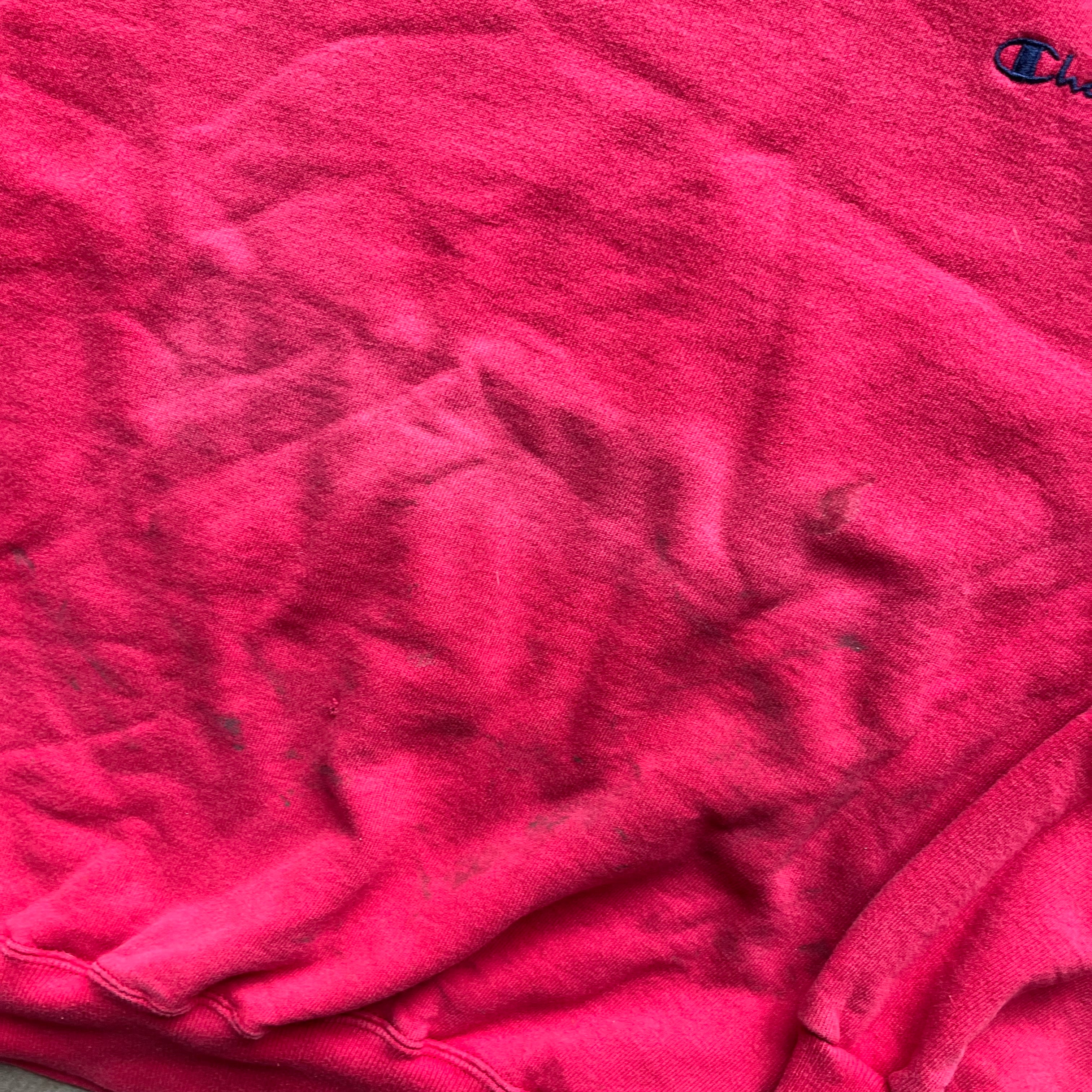 XL 90s Red Champion Crewneck