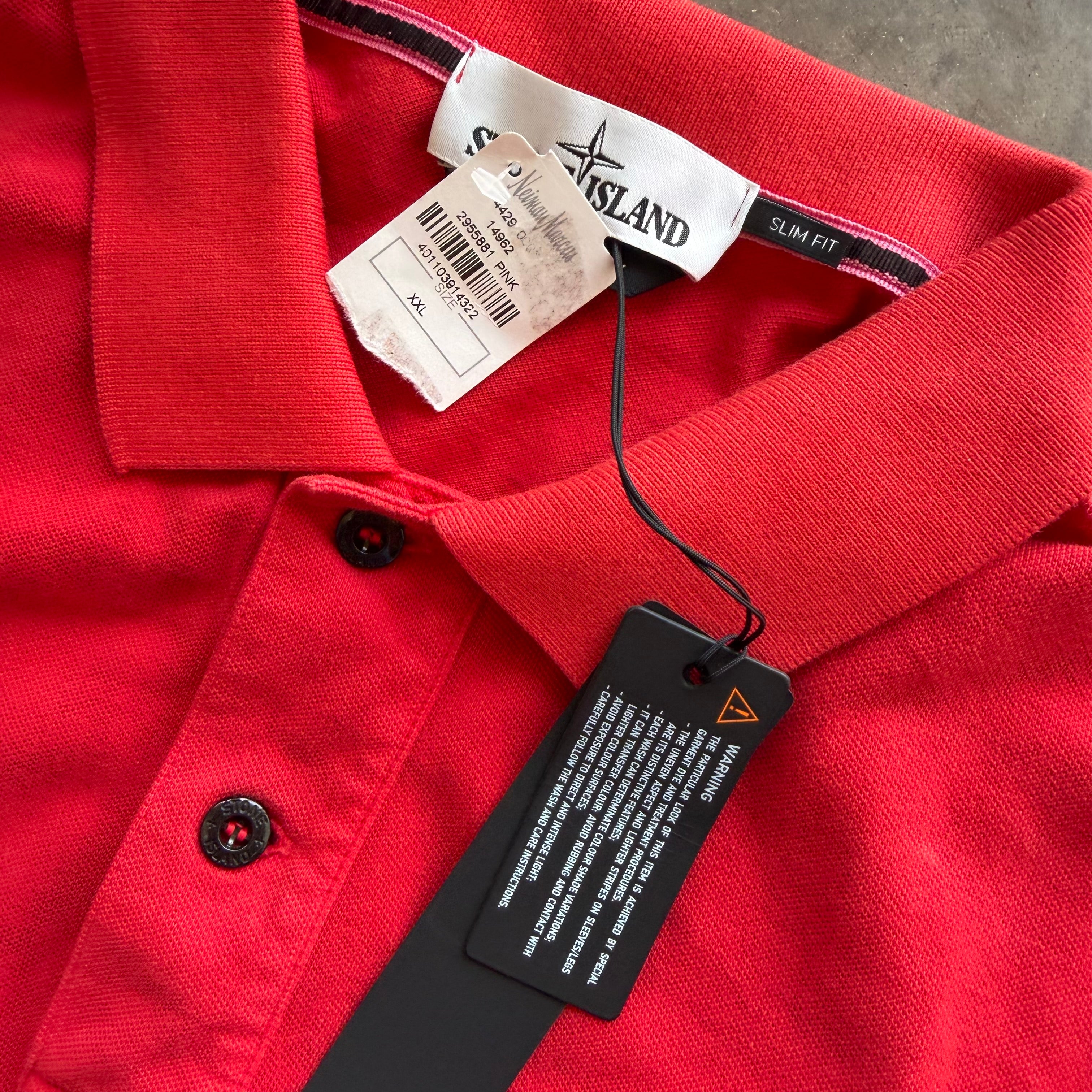 XL Stone Island Polo Red