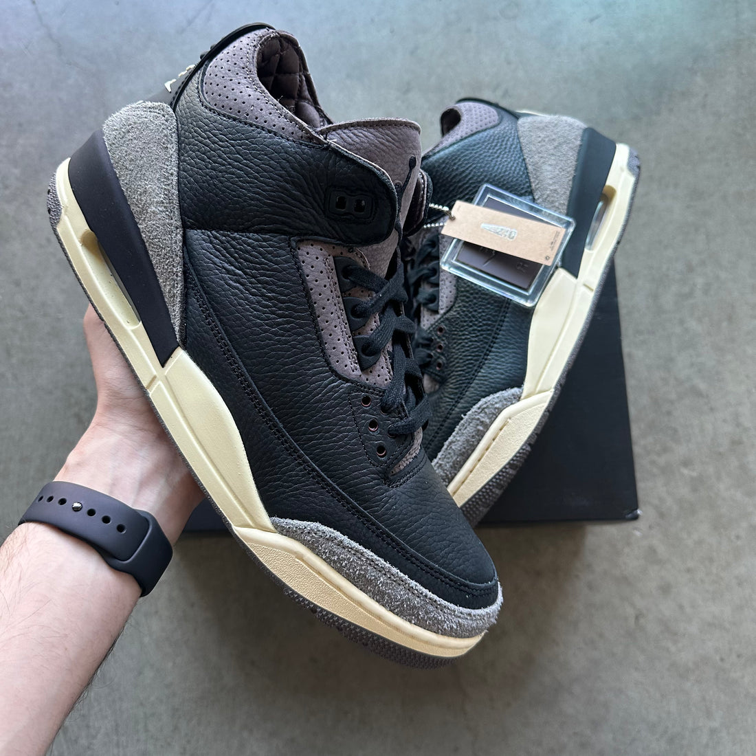 12M Jordan 3 AMA Black