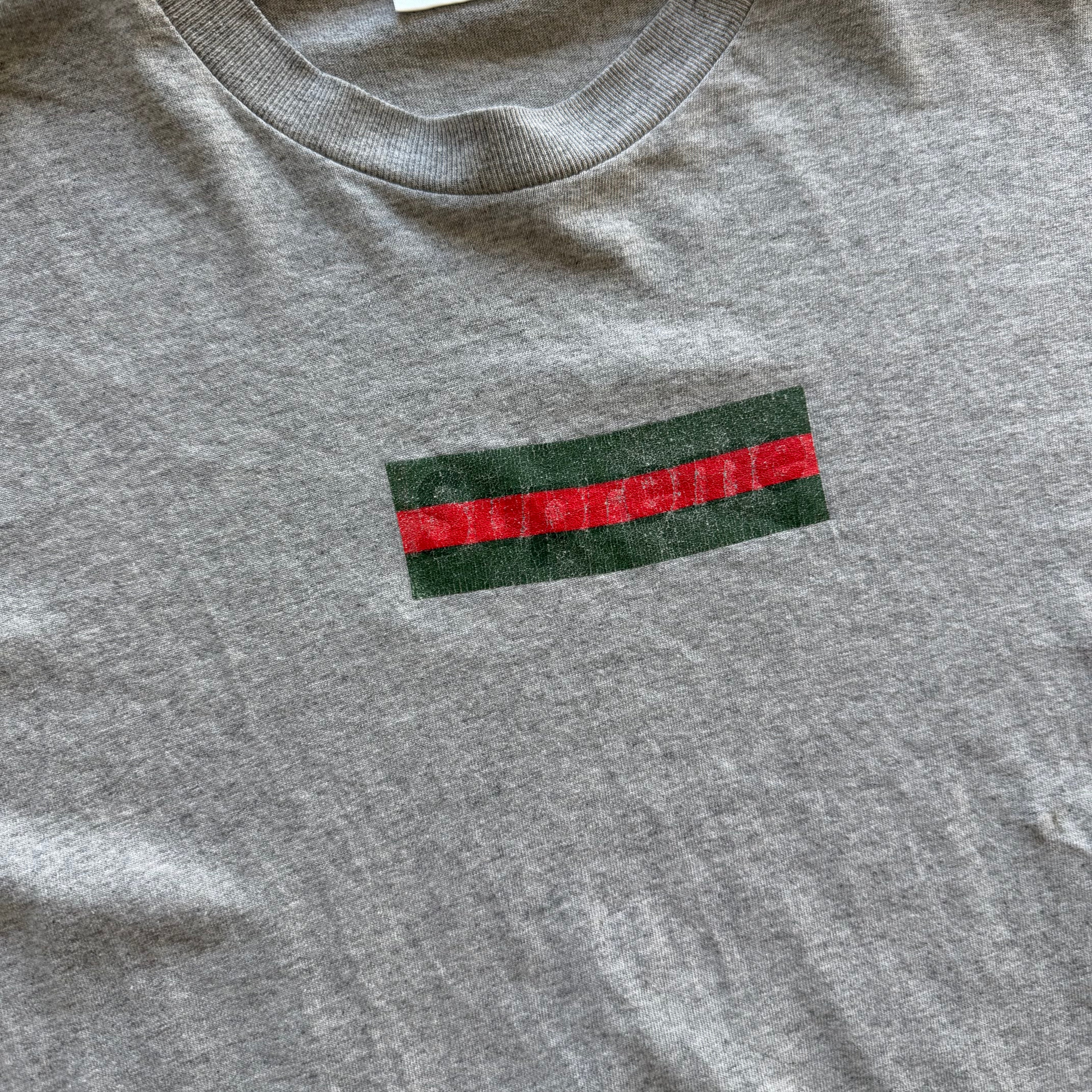 L 04 Supreme Gucci Box Logo Grey