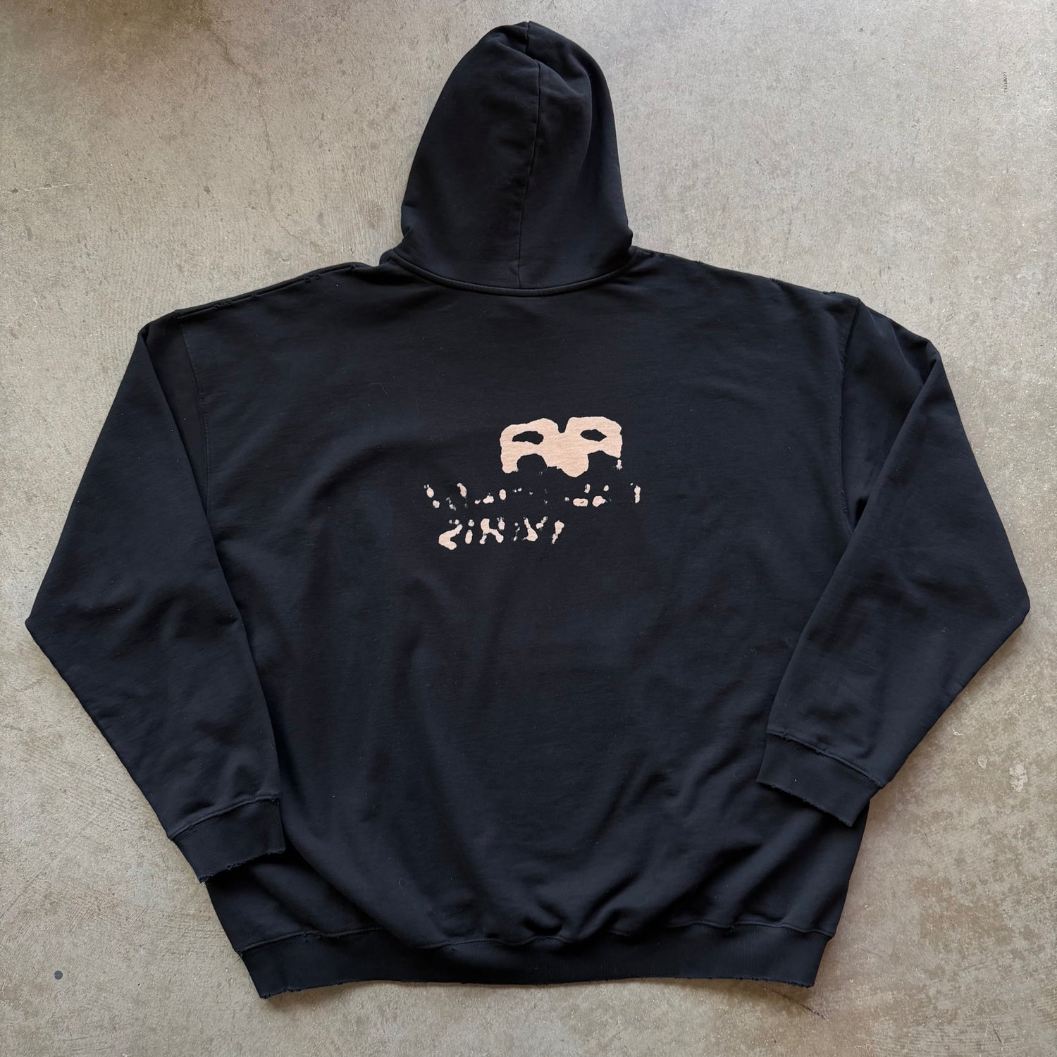 XS Balenciaga Hand Drawn BB Icon Hoodie