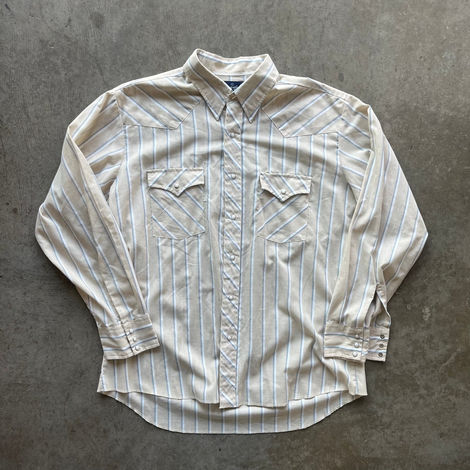 XL 1970s Wrangler Pearl Snap