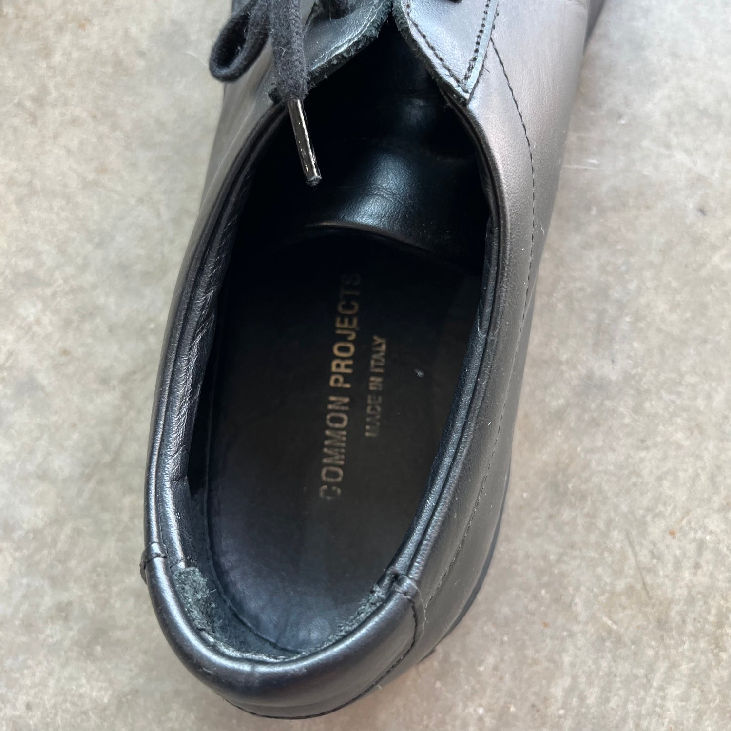 43eu Triple Black Common Projects Low