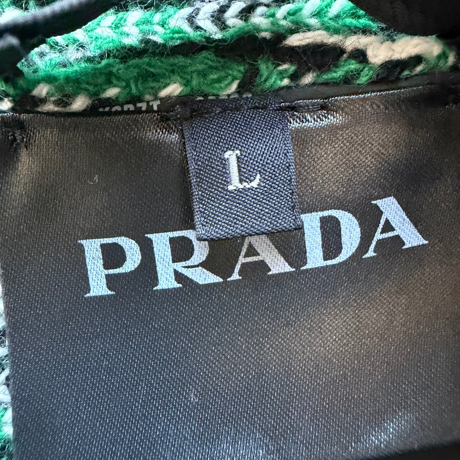 Prada Knit Beanie Green