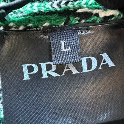 Prada Knit Beanie Green