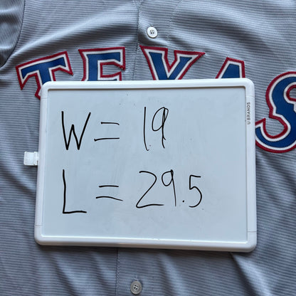 XL 90s Texas Rangers Jersey