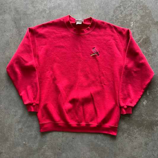 L 90s Cardinals Crewneck