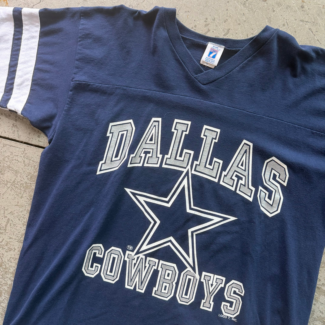 XL 90s Dallas Cowboys V-Neck Tee