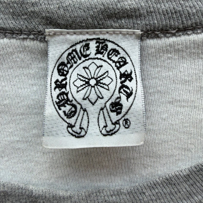 L Chrome Hearts Baseball Top White Gray