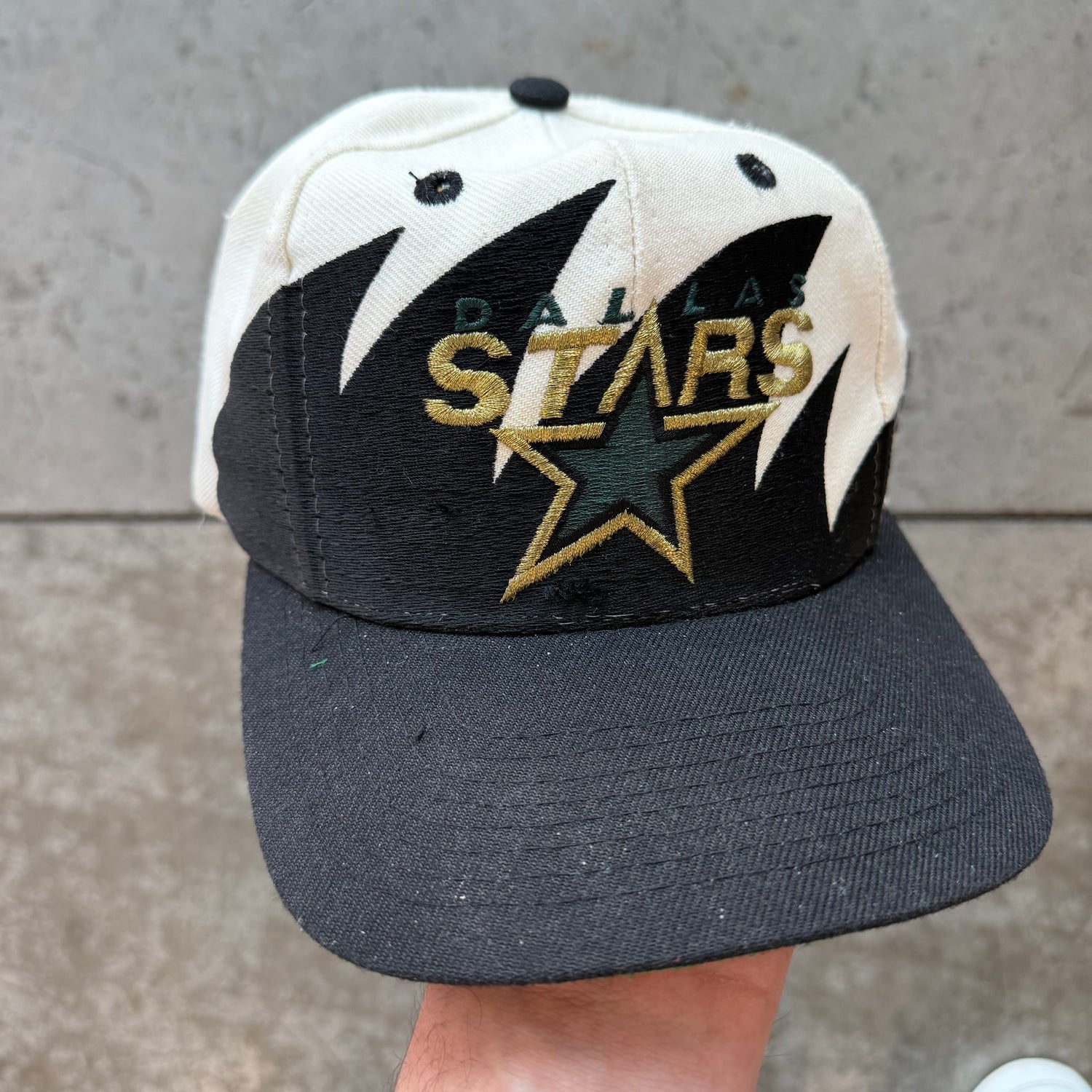 90s Dallas Stars Sharktooth SnapBack