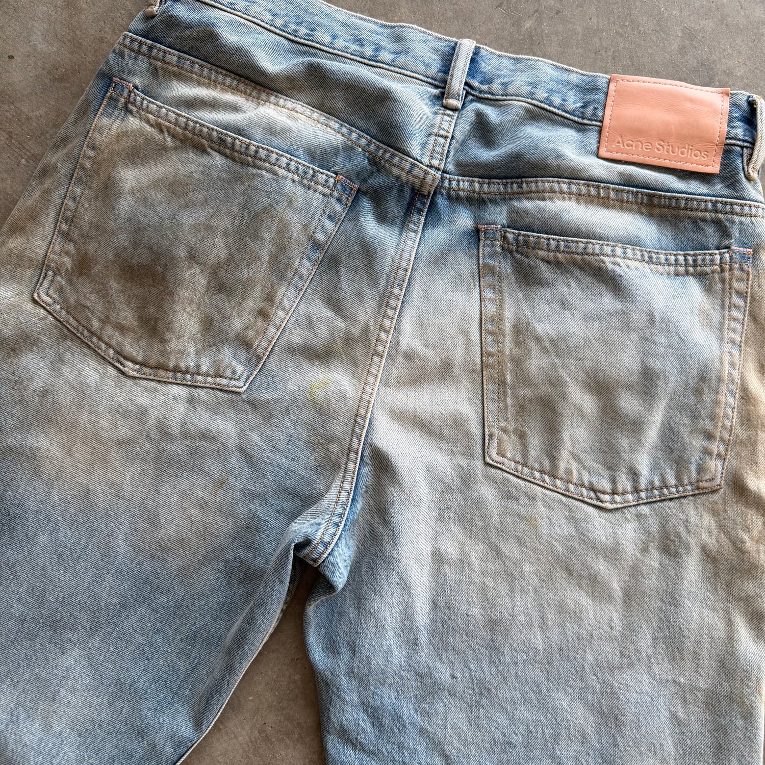 34x31 Acne Studios Mudwash Jeans