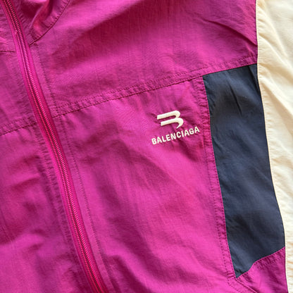 XL Balenciaga Sporty B Track Jacket Pink