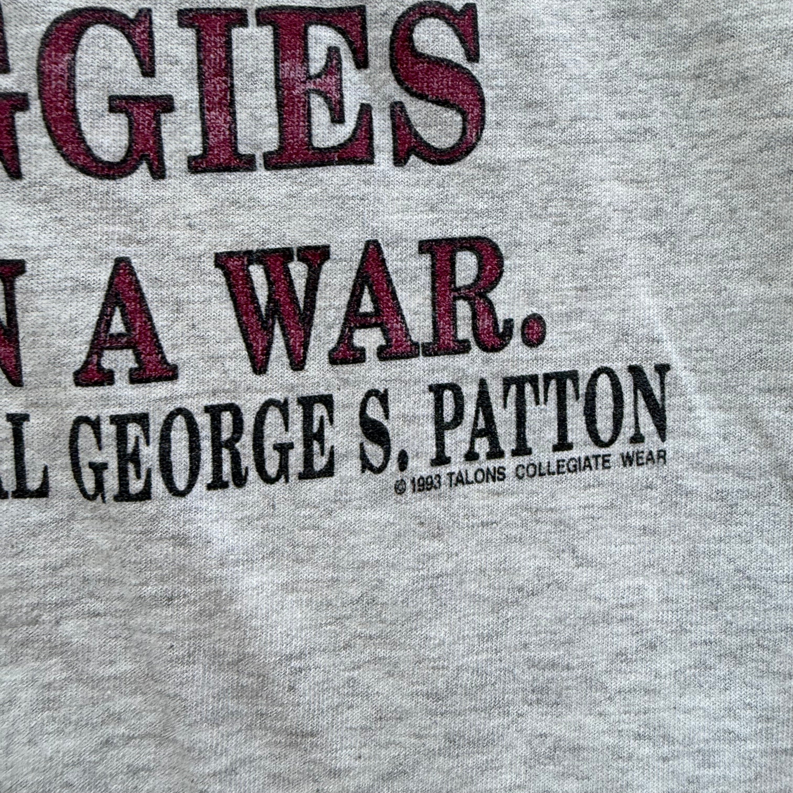 L 90s Texas A&amp;M War Tee