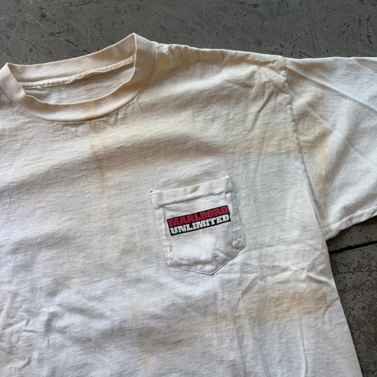 L 95 Thrashed Marlboro Tee