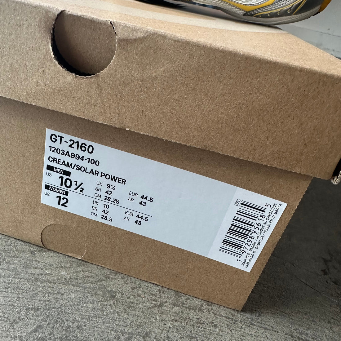 10.5 Kith ASICS GT 2160 Solar Power
