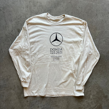 XL Ye Donda Mercedes Light Bone Tee