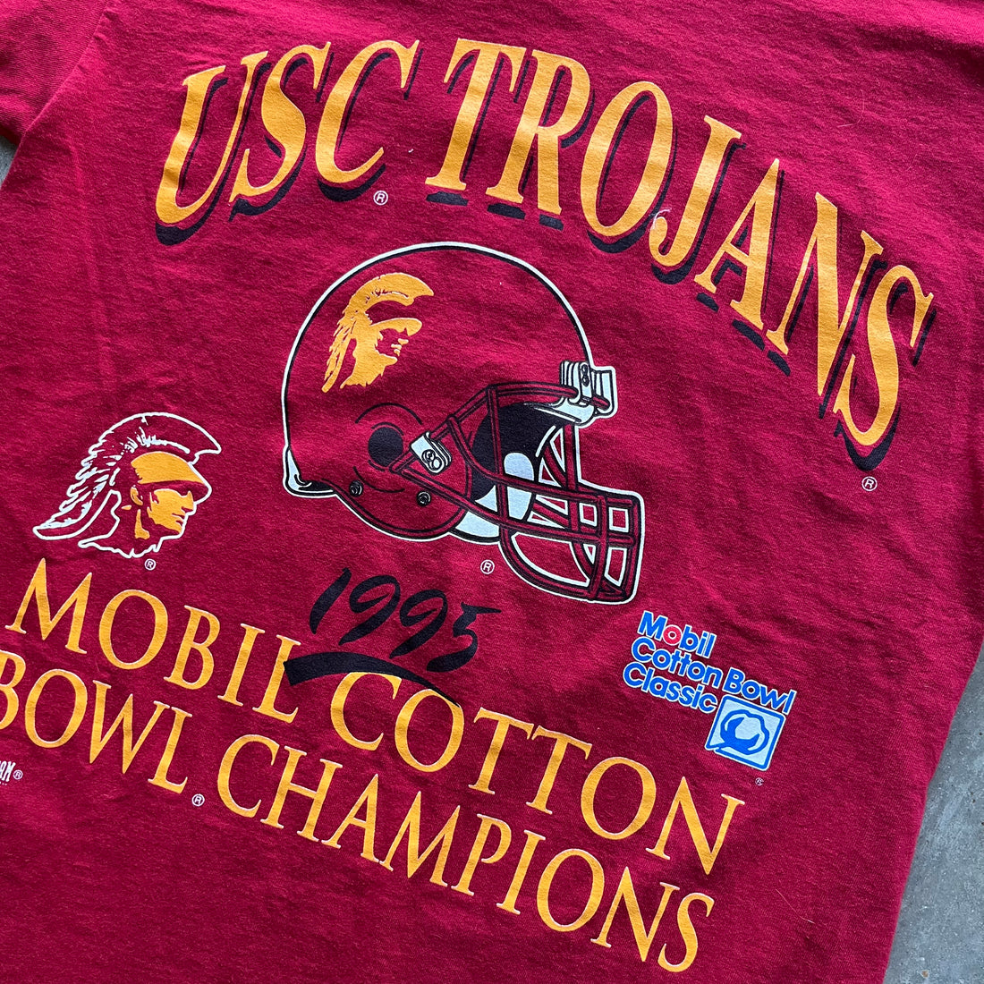 L 95 USC Trojans Tee