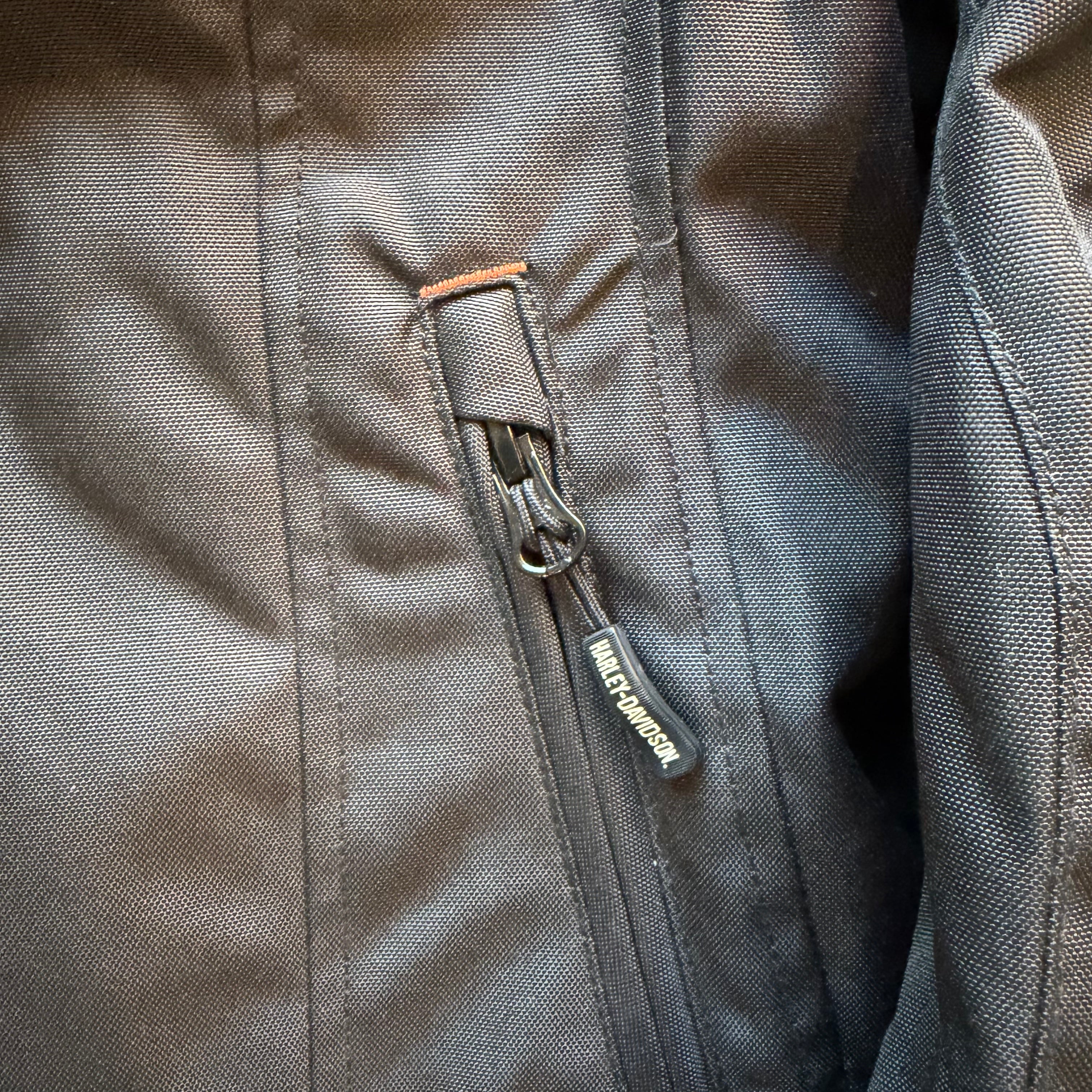 M 00s Padded Harley Biker Jacket