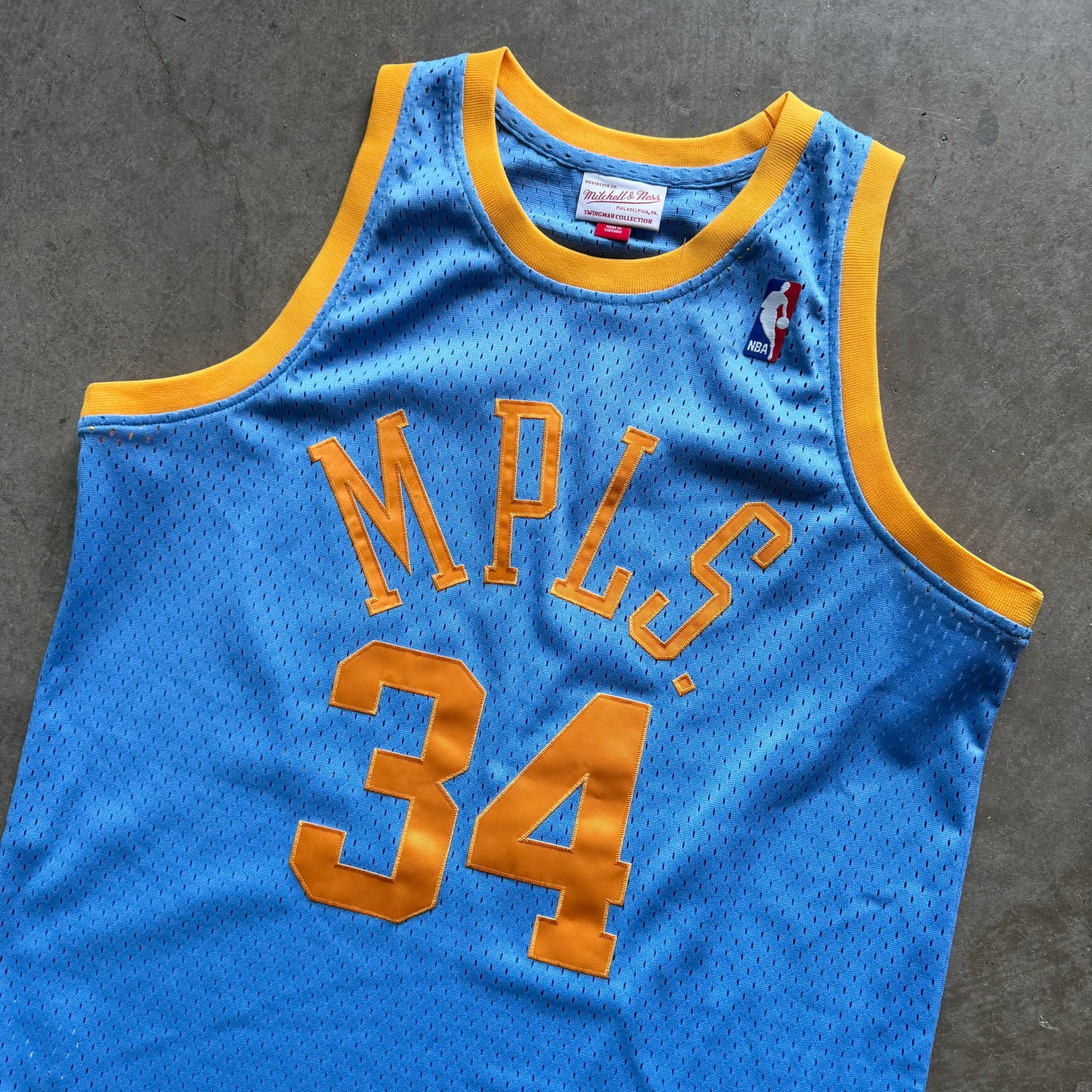 M Shaq Lakers Jersey
