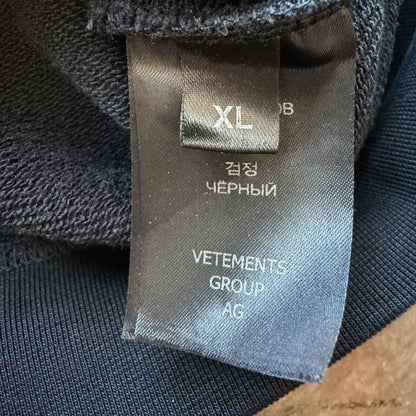 XL Vetements 5G Network Hoodie