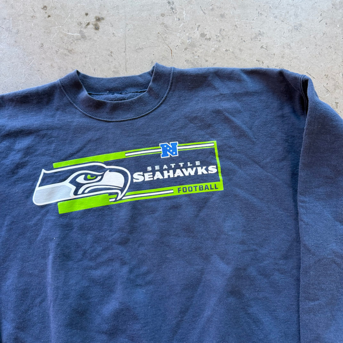 XL 00s Seahawks Crewneck