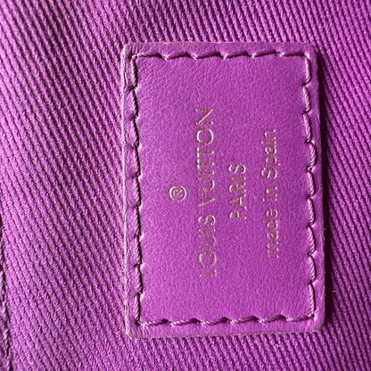 LV Monogram Double Flat Messenger Bag