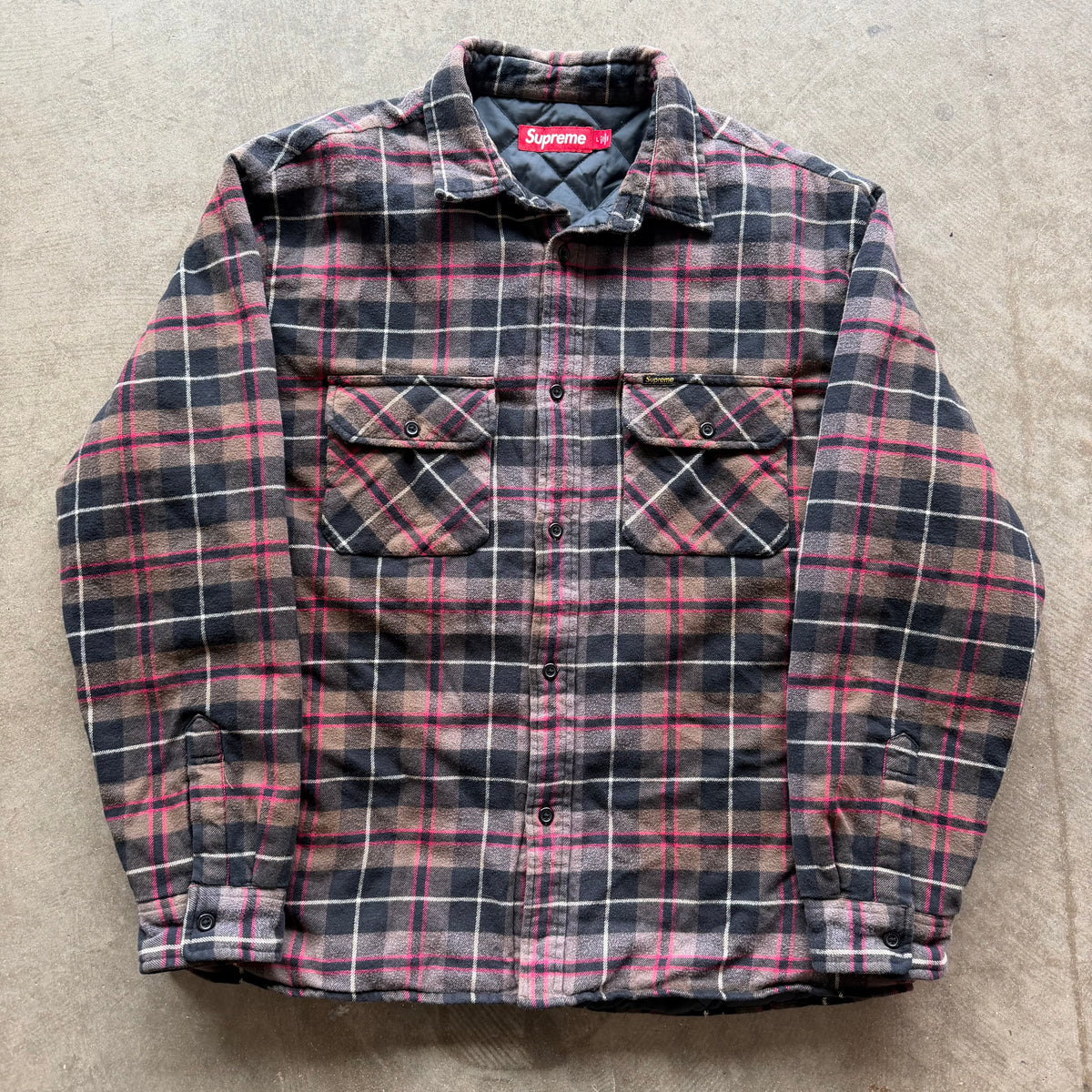 L Supreme Quilted Flannel