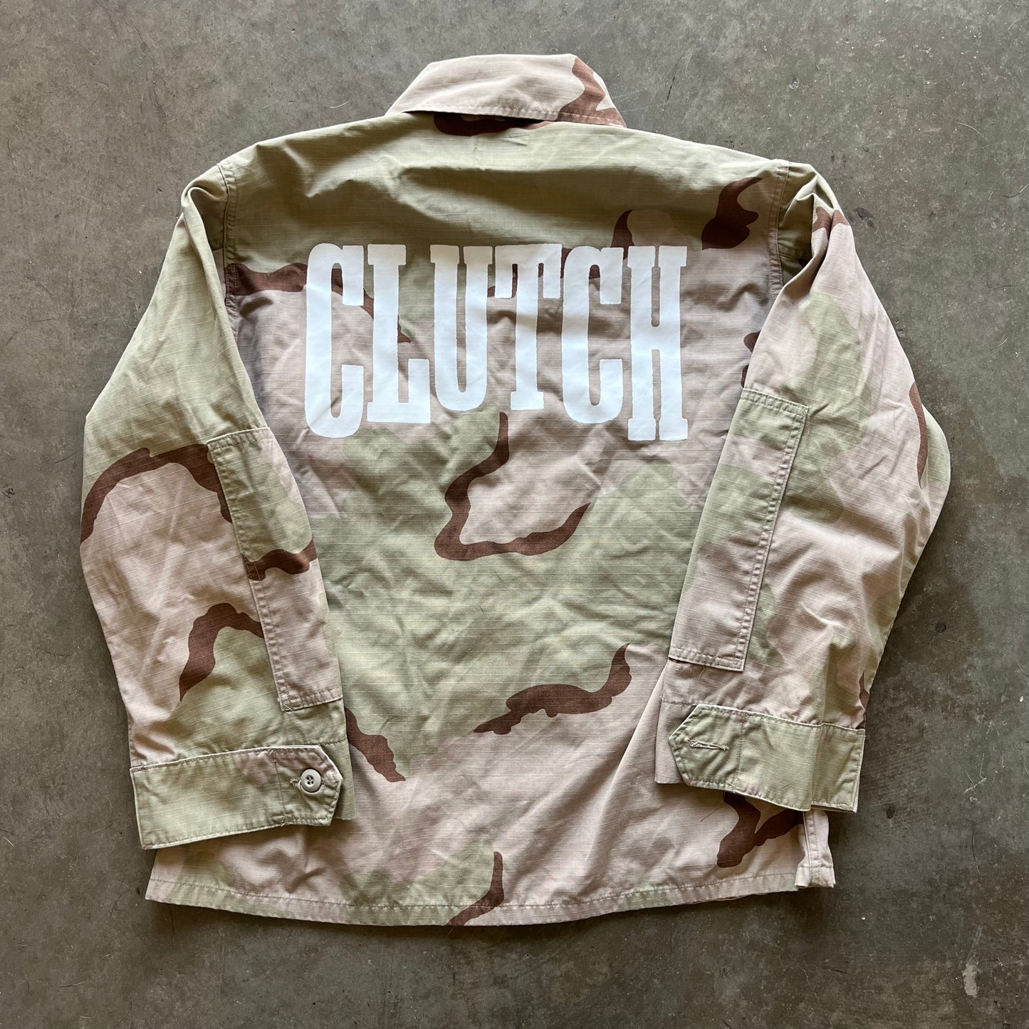 M Clutch Tan Army Jacket