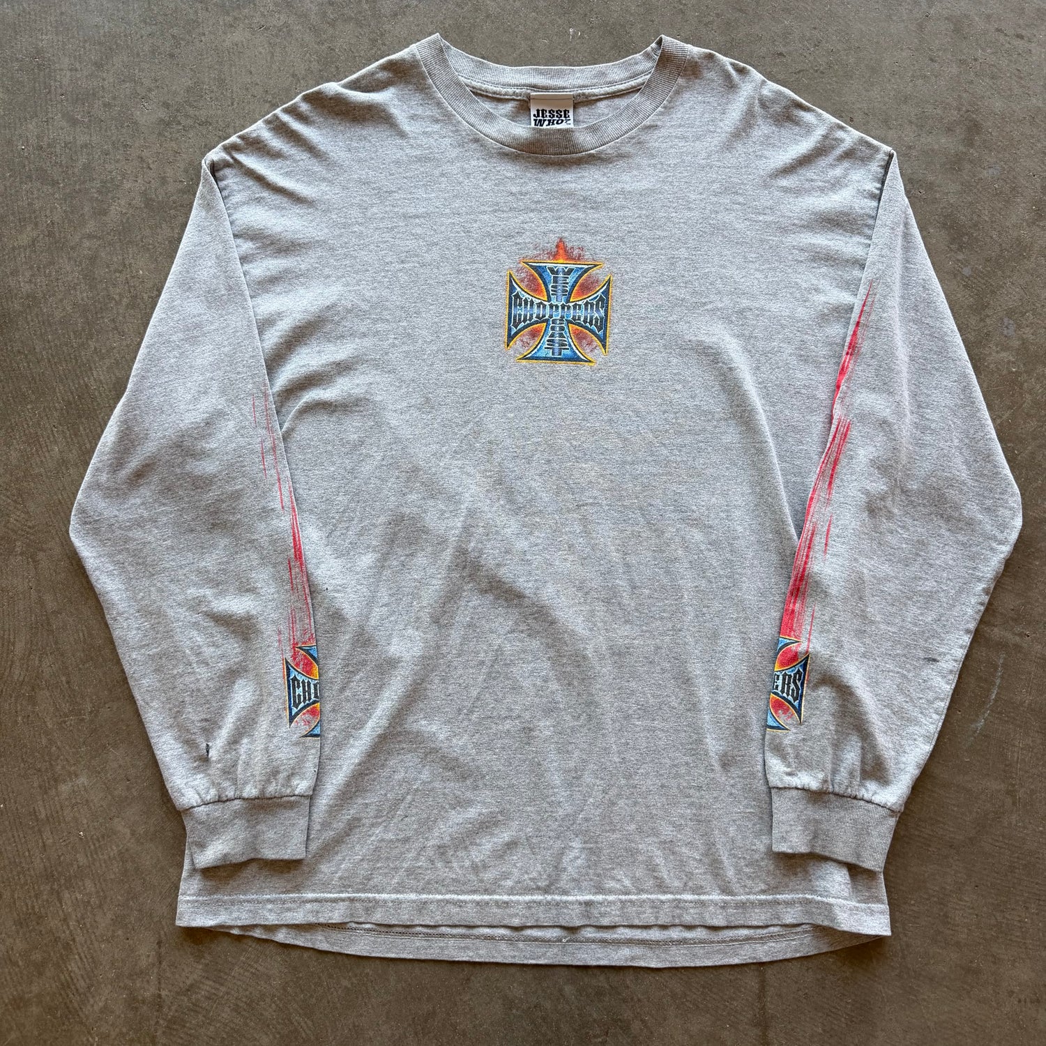 XL West Coast Choppers Flame L/S