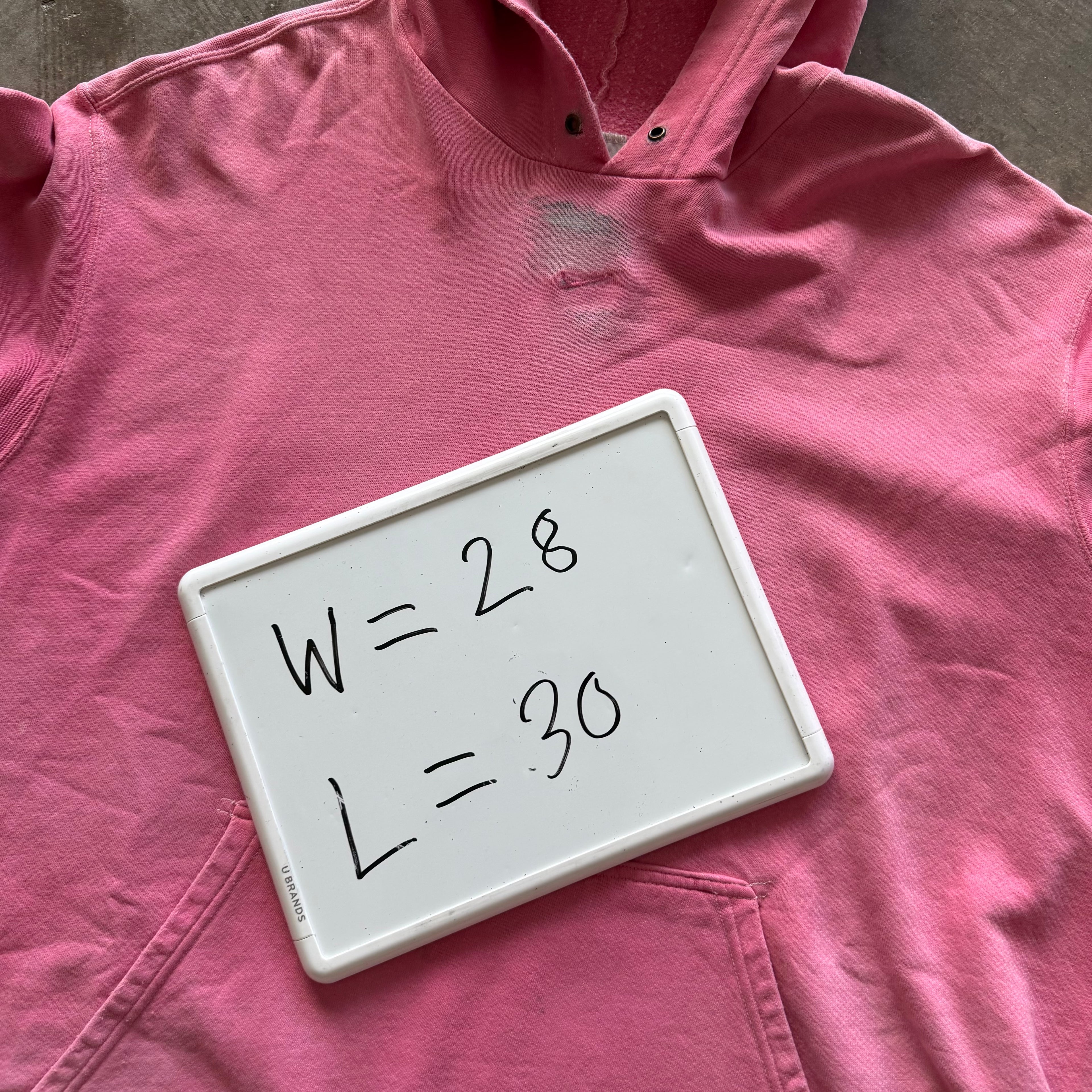 XXL 00s Nike Center Swoosh Tonal Pink
