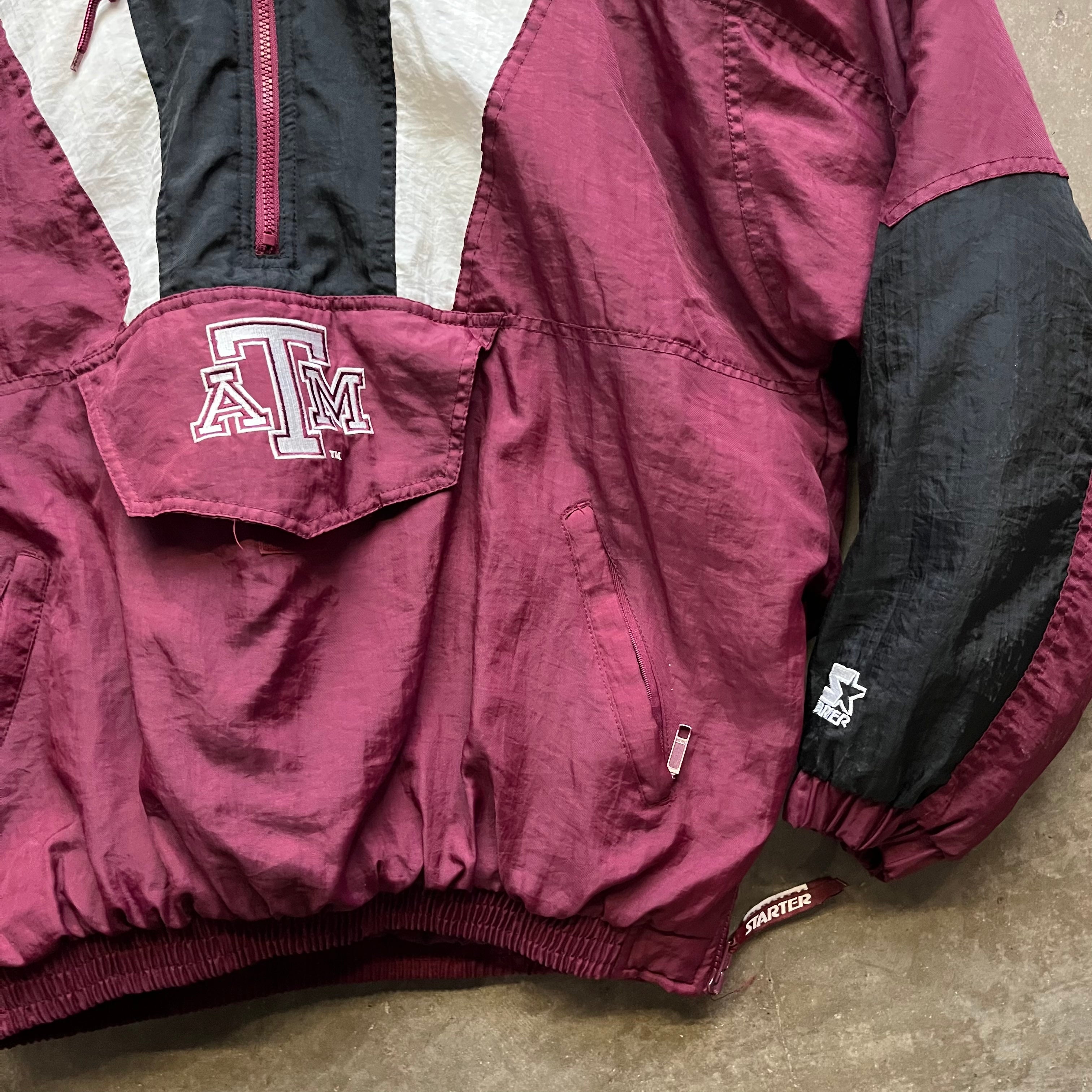 L 90s Texas A&amp;M Starter Jacket