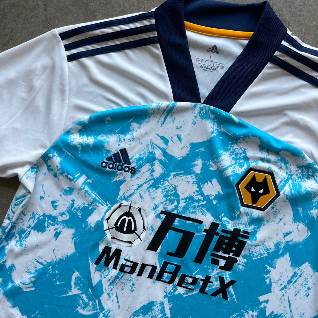 L 2020 Wolverhampton Away Jersey