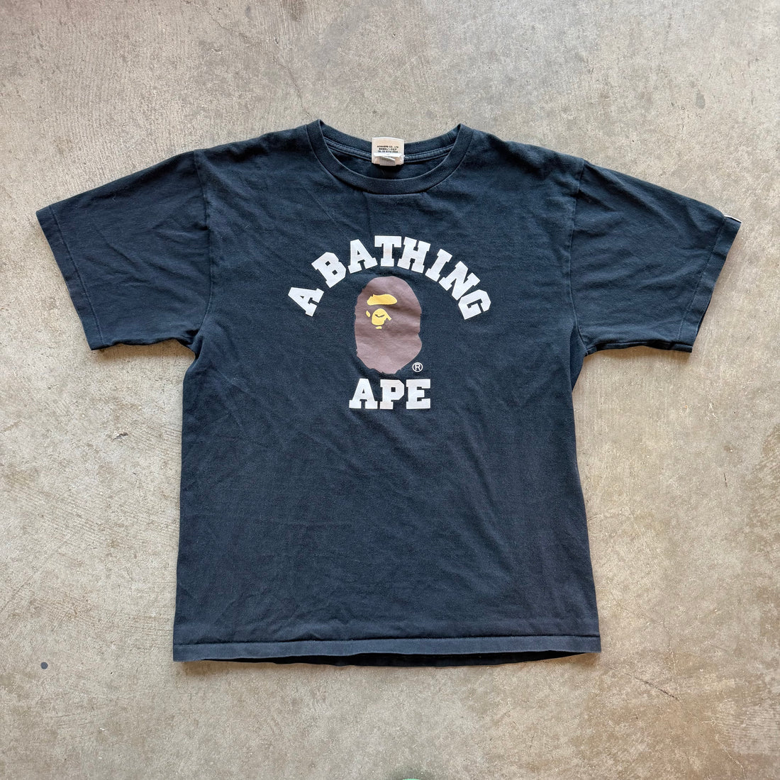 L Black Bape Tee