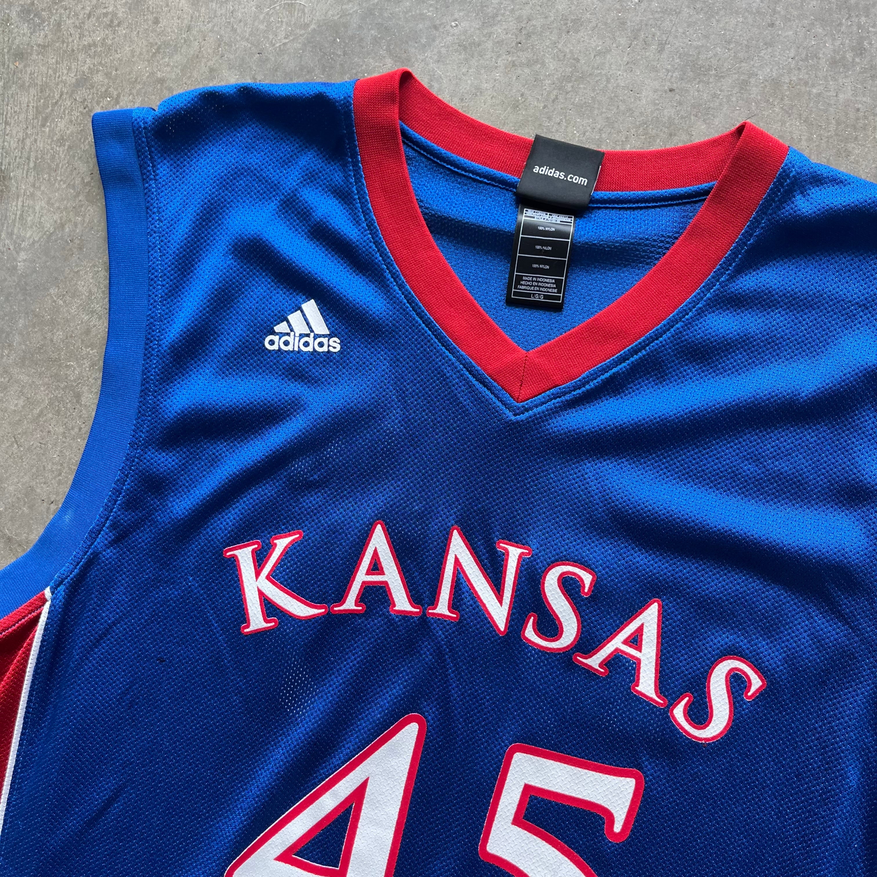 L 00s Kansas Basketball Jersey