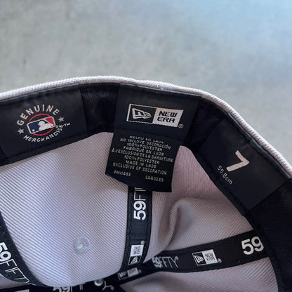 Size 7 Grey Rangers Fitted Hat