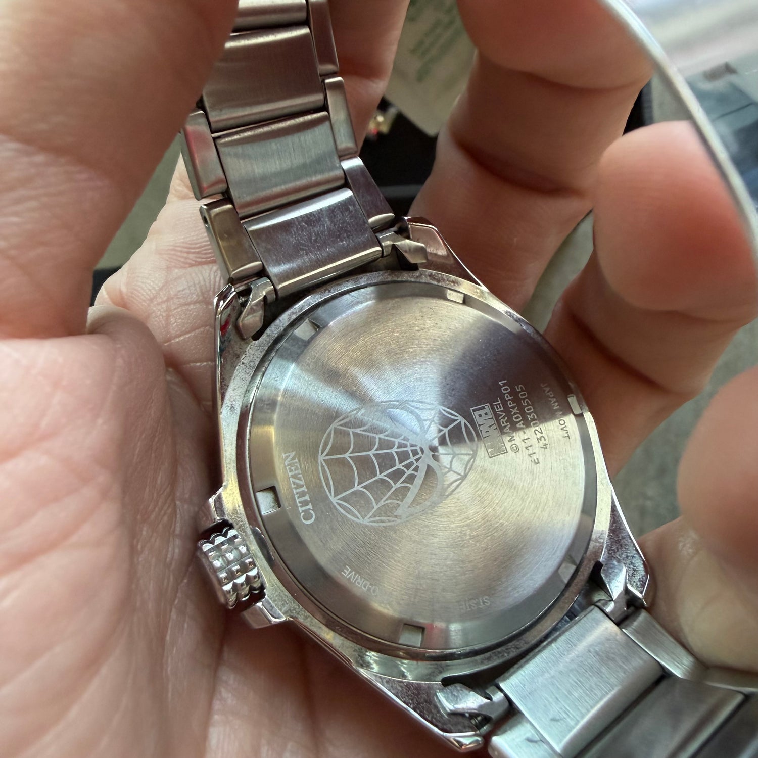 Citizen Eco-Drive Marvel Spiderman Stainless Steal Watch