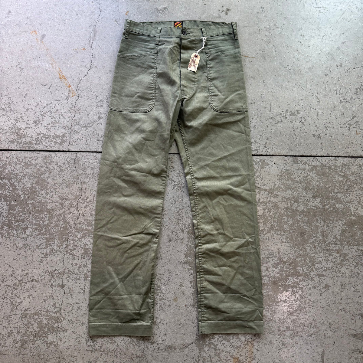 34x34 Mister Freedom Sportsman Buckle Back Pants