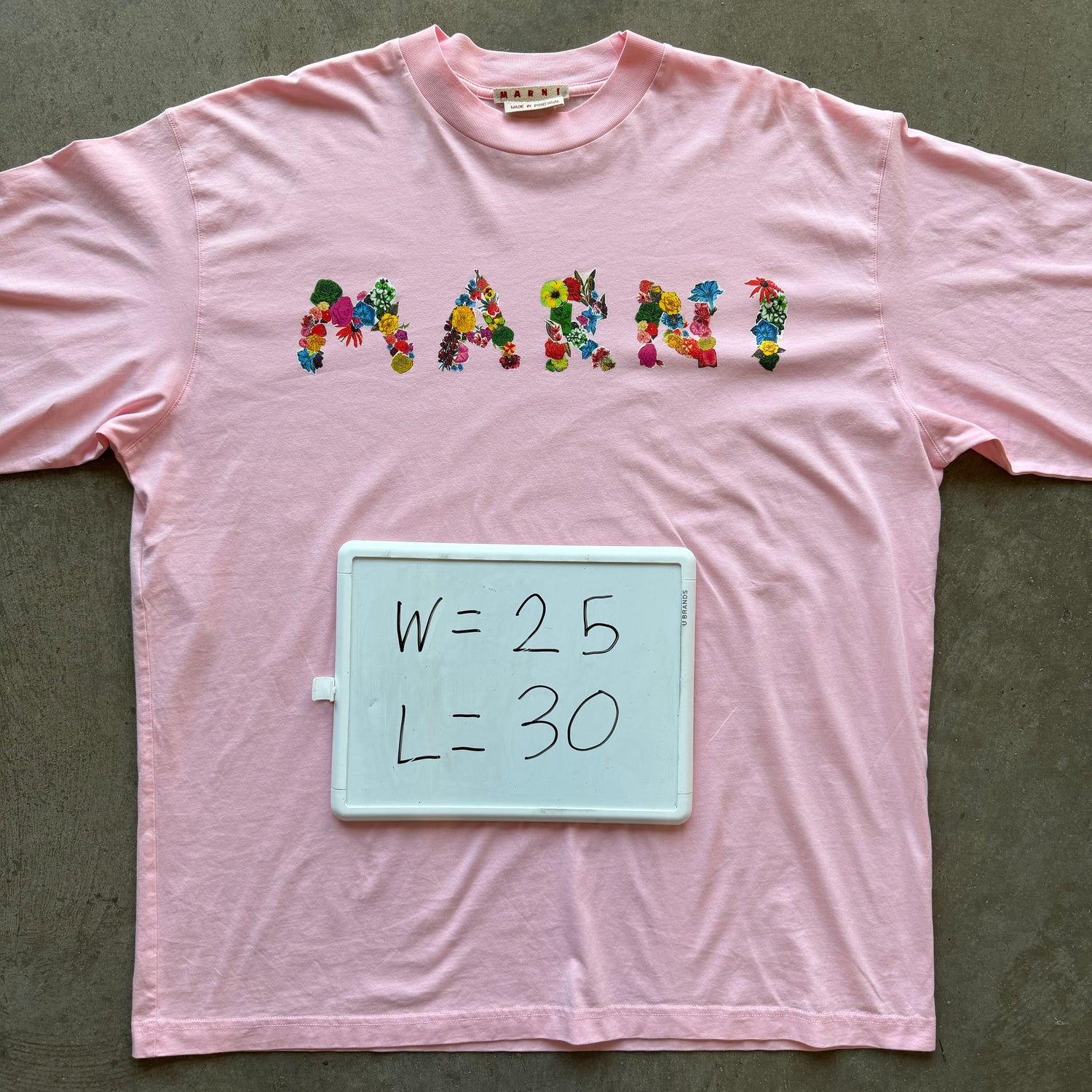 XL Marni Flower Logo Tee