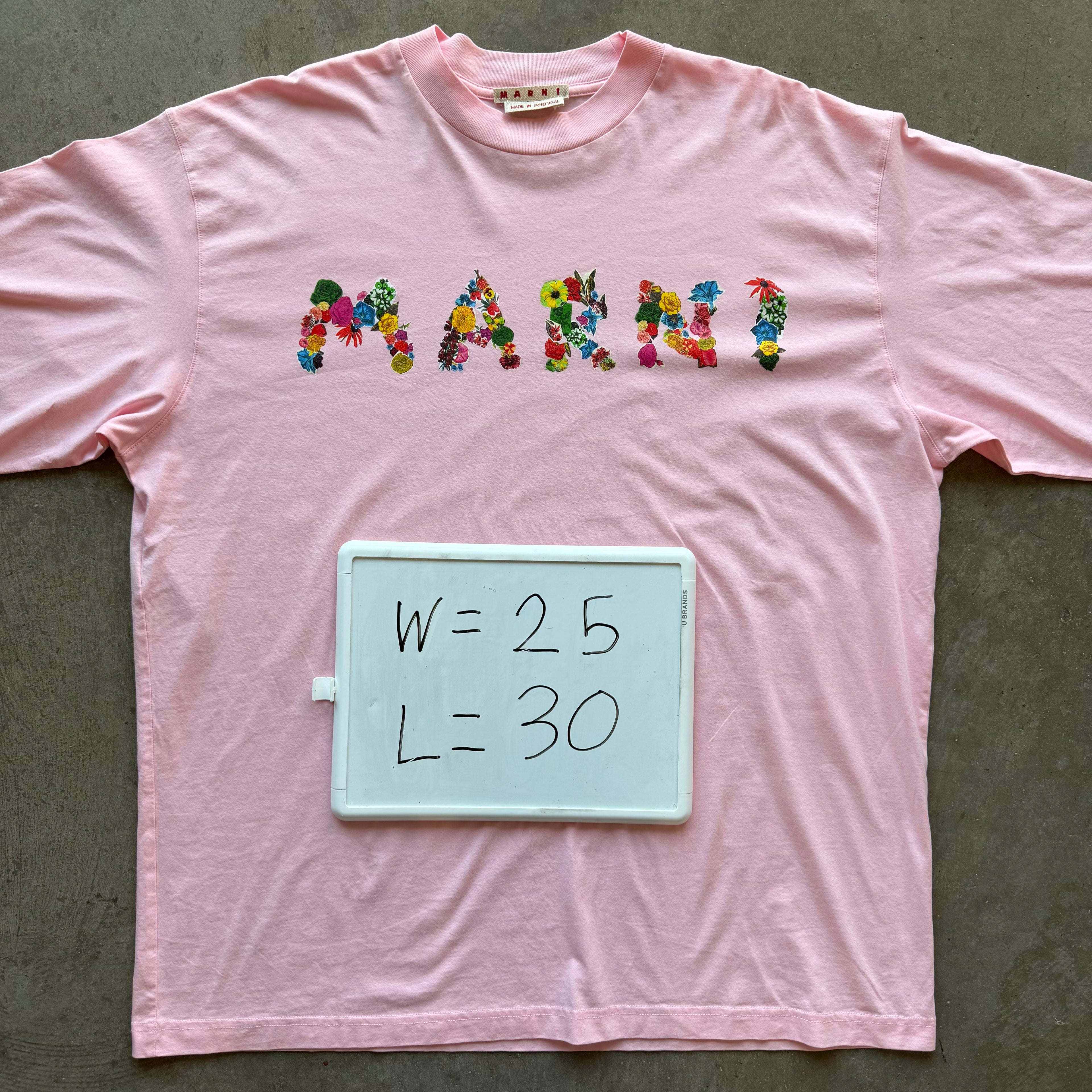 XL Marni Flower Logo Tee