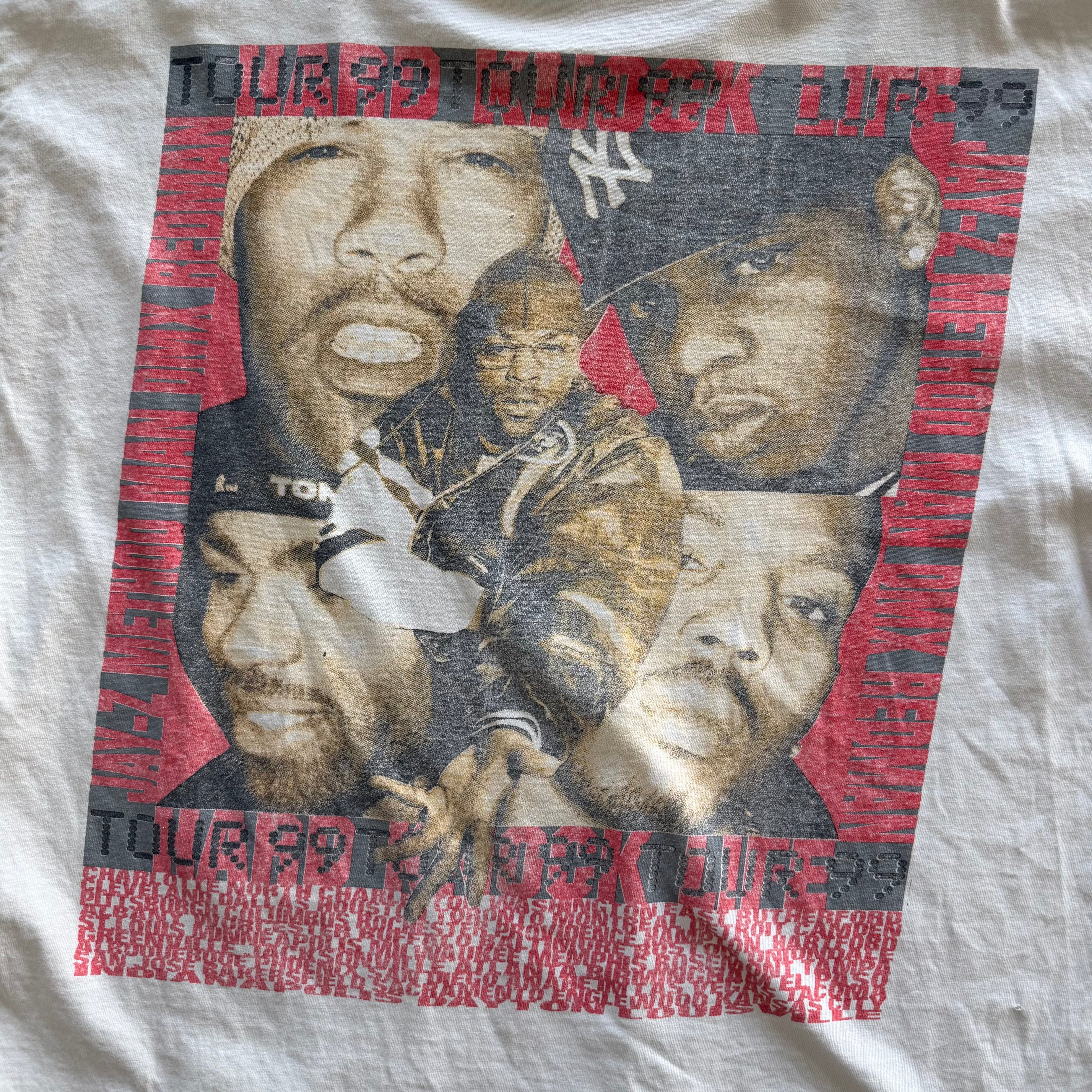 XL Jay Z DMX Hard Knocks Rap Tee
