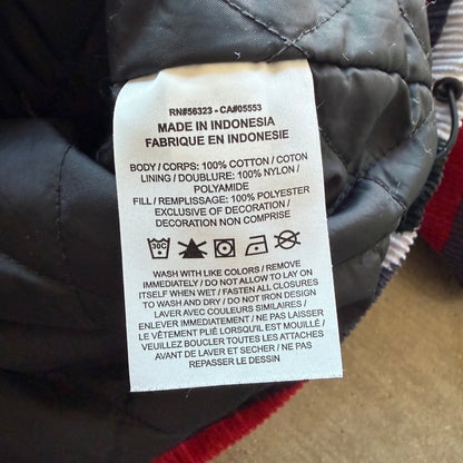 L Nike x Supreme Red Camo Corduroy Jacket